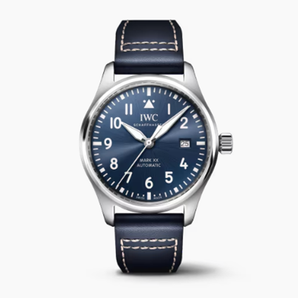 I W C V7공장 IWC 파일럿 마크20 블루다이얼 가죽스트랩 레플리카 2번 이미지 - 시계 | 세미샵 레플리카 사이트