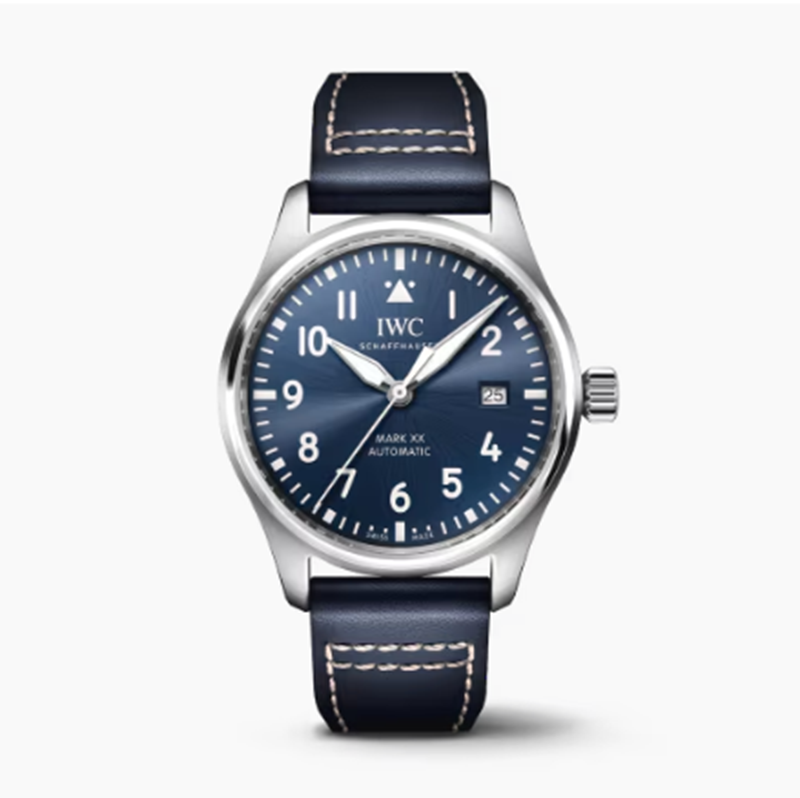 I W C V7공장 IWC 파일럿 마크20 블루다이얼 가죽스트랩 레플리카 1번 이미지 - 시계 | 세미샵 레플리카 사이트