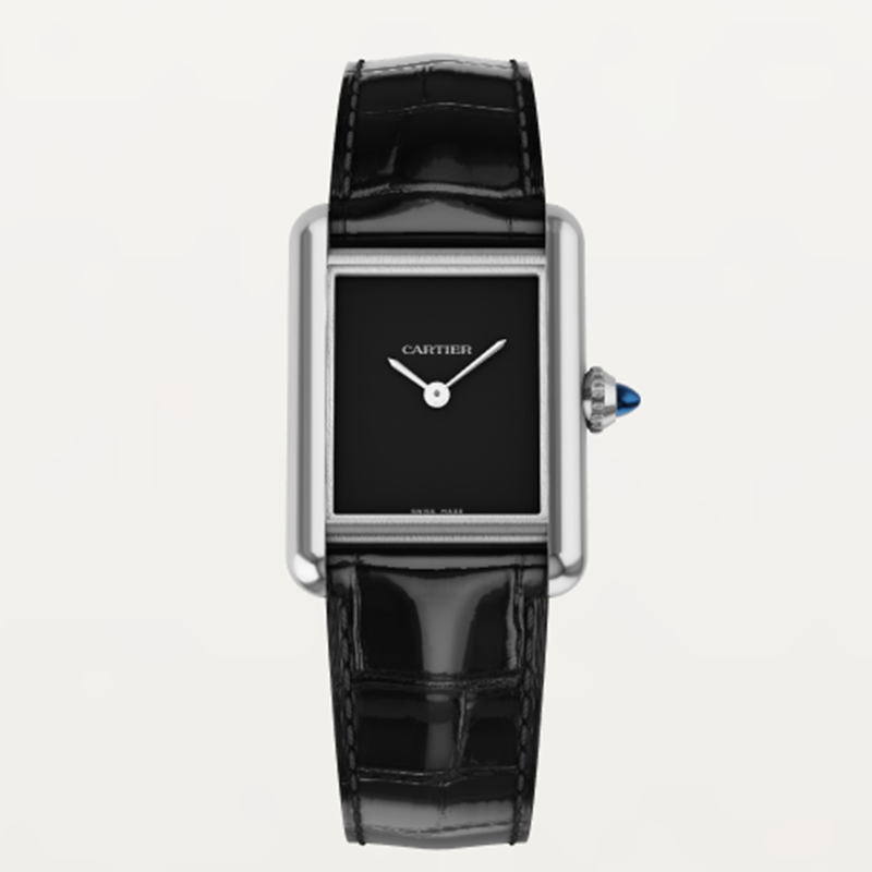 Cartier F1공장 까르띠에 탱크 머스트 스몰 블랙다이얼 블랙악어스트랩 레플리카 1번 이미지 - 시계 | 세미샵 레플리카 사이트