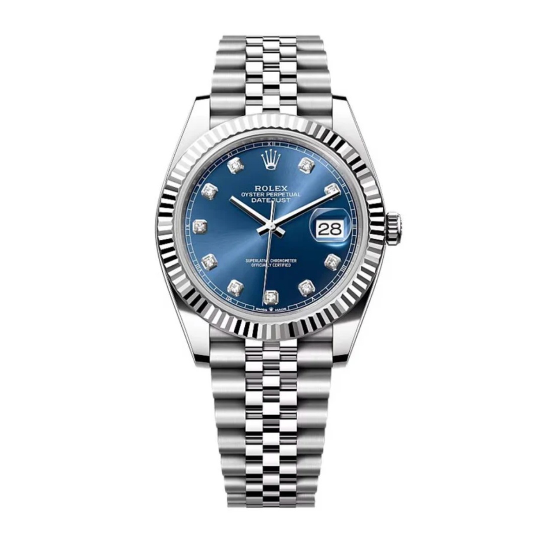 Rolex Datejust 126334 Blue Diamond Dial 41mm
