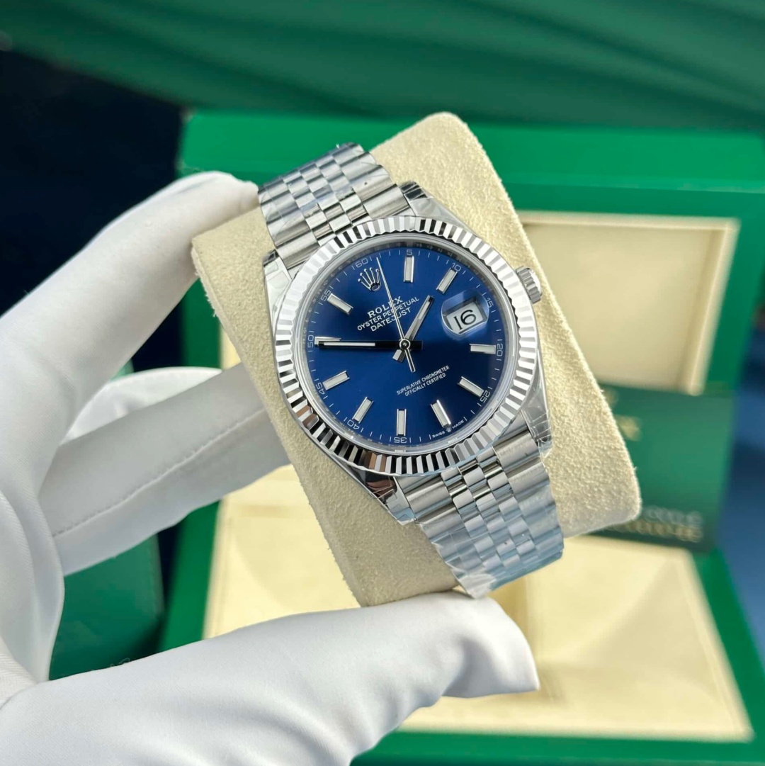 Rolex Datejust 126334 Bright Blue 41mm - 상세 이미지