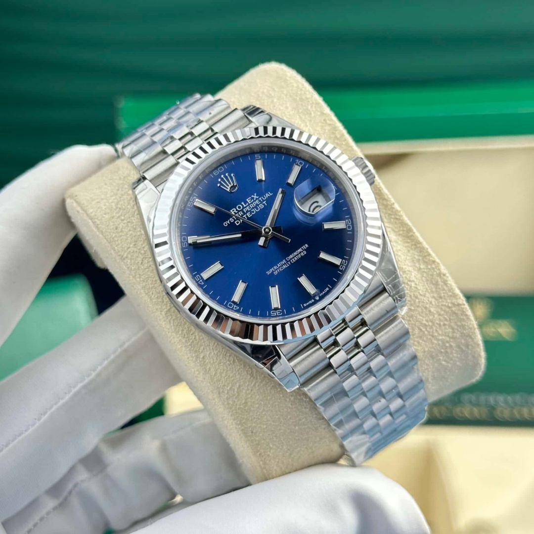 Rolex Datejust 126334 Bright Blue 41mm - 상세 이미지