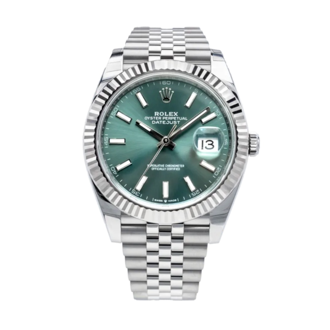 Rolex Datejust 126334 Mint Green Dial 41mm