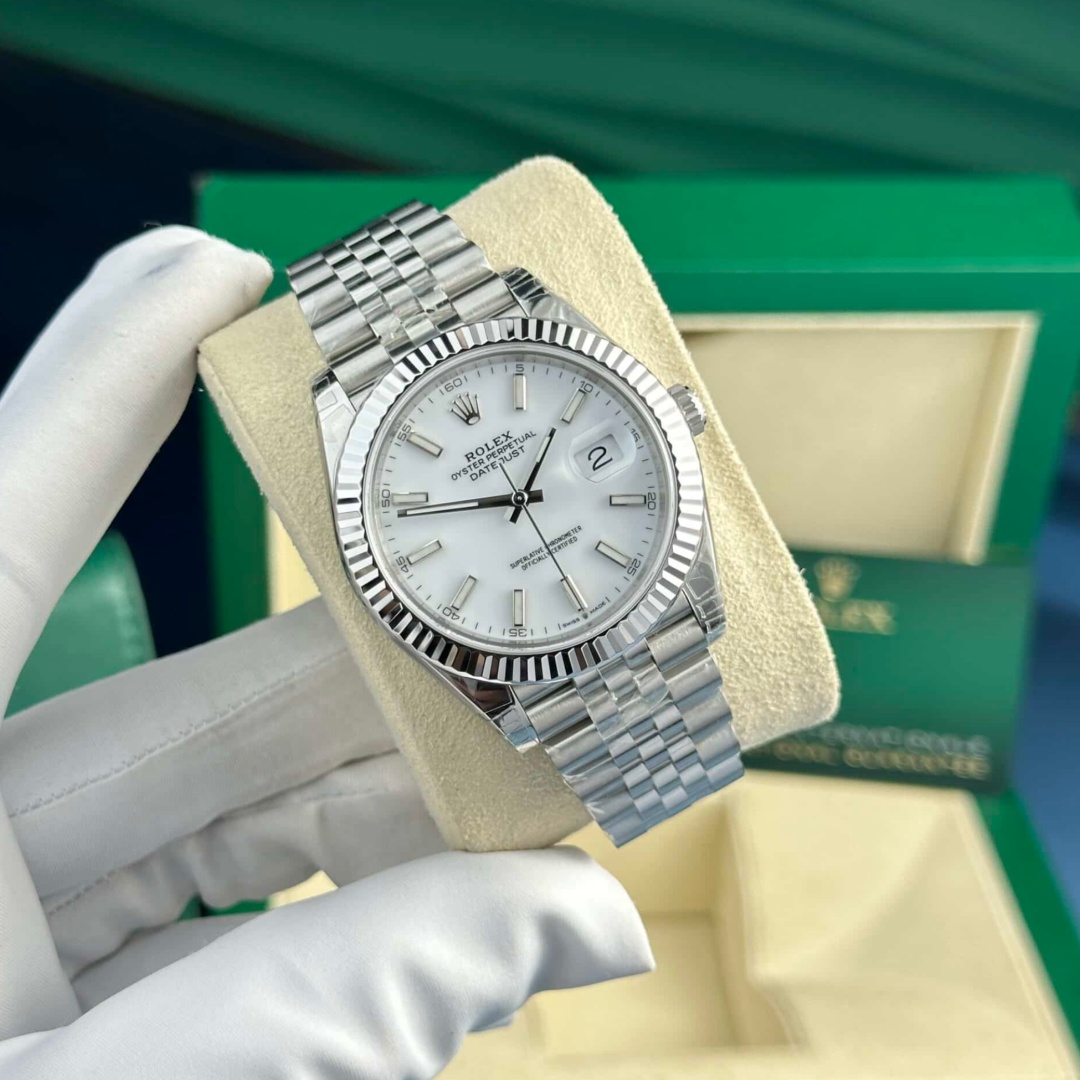 Rolex Datejust 126334 White Dial 41mm - 상세 이미지
