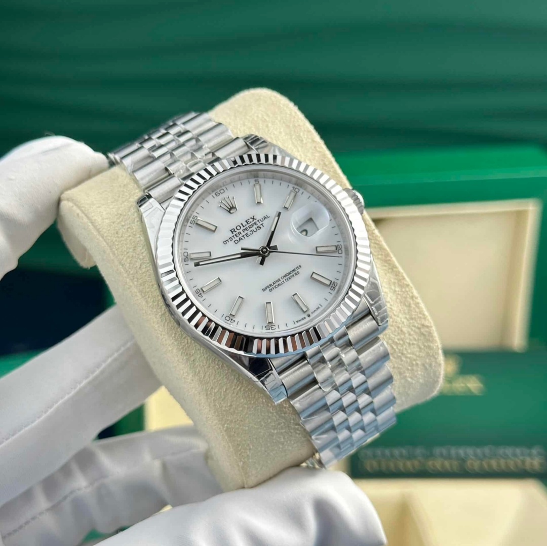 Rolex Datejust 126334 White Dial 41mm - 상세 이미지