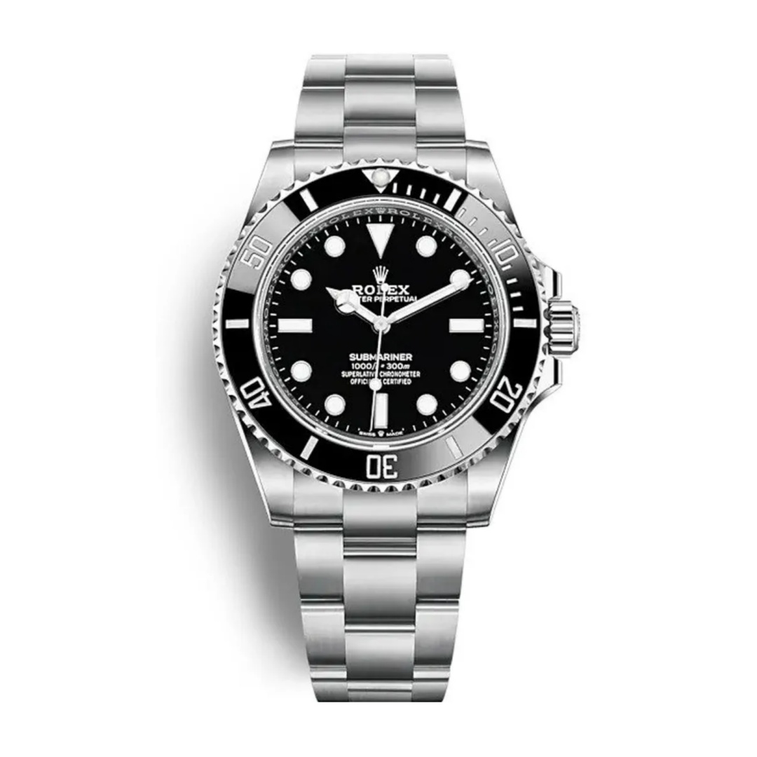 Rolex Submariner 41mm Black 124060 No-Date