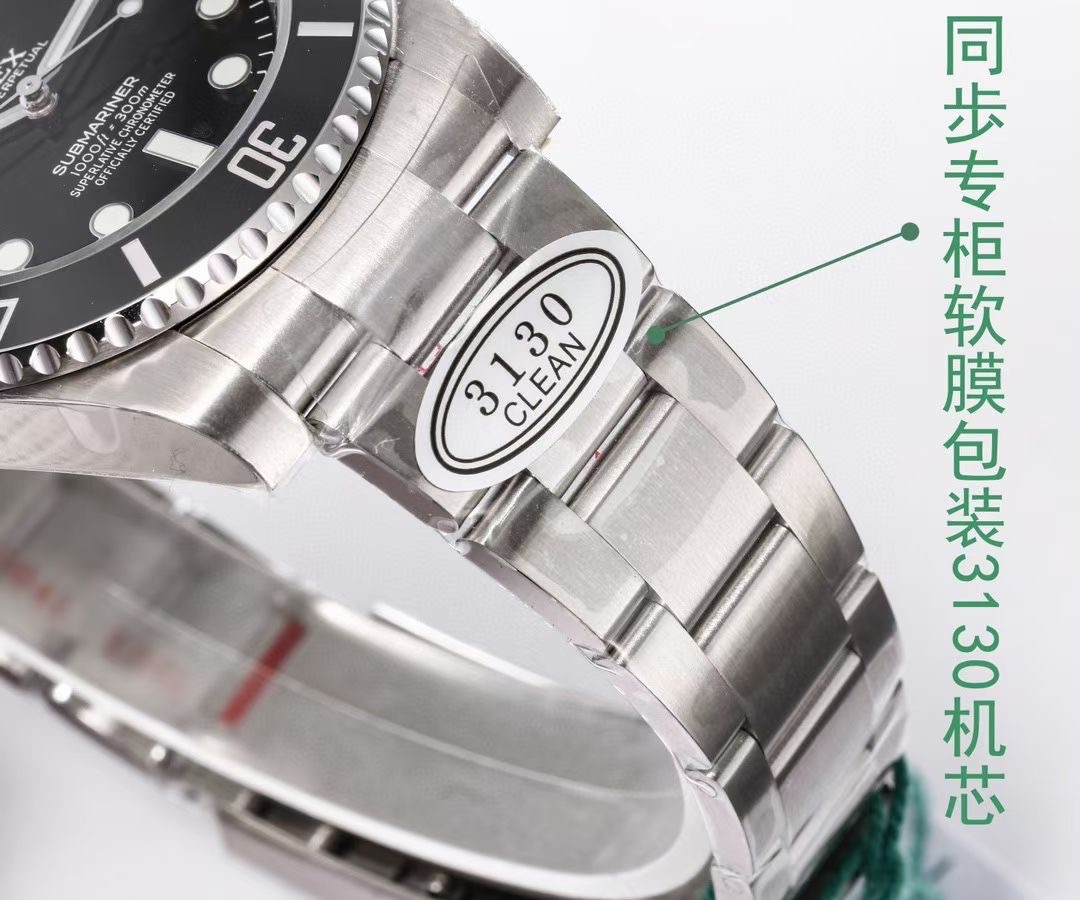 Rolex Submariner 41mm Black 124060 No-Date - 상세 이미지