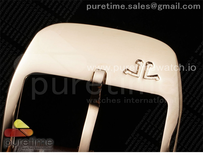 Jaeger Le Coultre APS공장 예거르쿨트르 마스터 울트라씬 문페이즈 로즈골드금통 화이트다이얼 브라운가죽스트랩 Master Ultra Thin Moon RG APSF 1_1 Best Edition White Dial on Brown Leather Strap SA925 Super Clone 레플리카 7번 이미지 - 시계 | 세미샵 레플리카 사이트