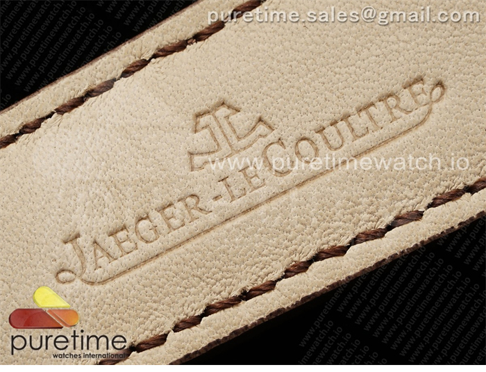 Jaeger Le Coultre APS공장 예거르쿨트르 마스터 울트라씬 문페이즈 로즈골드금통 화이트다이얼 브라운가죽스트랩 Master Ultra Thin Moon RG APSF 1_1 Best Edition White Dial on Brown Leather Strap SA925 Super Clone 레플리카 10번 이미지 - 시계 | 세미샵 레플리카 사이트