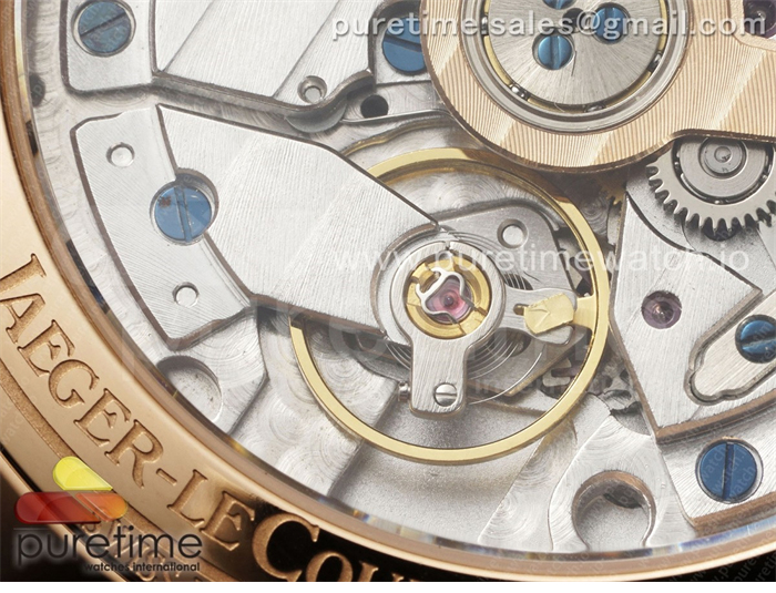 Jaeger Le Coultre APS공장 예거르쿨트르 마스터 울트라씬 문페이즈 로즈골드금통 화이트다이얼 브라운가죽스트랩 Master Ultra Thin Moon RG APSF 1_1 Best Edition White Dial on Brown Leather Strap SA925 Super Clone 레플리카 24번 이미지 - 시계 | 세미샵 레플리카 사이트