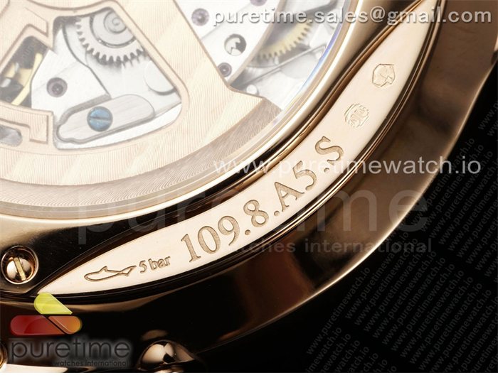 Jaeger Le Coultre APS공장 예거르쿨트르 마스터 울트라씬 문페이즈 로즈골드금통 화이트다이얼 브라운가죽스트랩 Master Ultra Thin Moon RG APSF 1_1 Best Edition White Dial on Brown Leather Strap SA925 Super Clone 레플리카 28번 이미지 - 시계 | 세미샵 레플리카 사이트