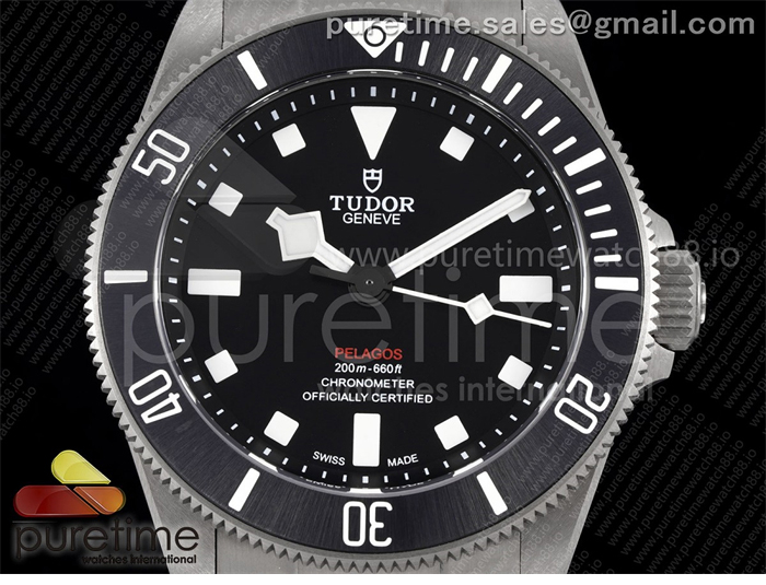 Tudor ZF공장 튜더 펠라고스 39 블랙다이얼 티타늄 브레이슬릿 2824 레플리카 7번 이미지 - 시계 | 세미샵 레플리카 사이트