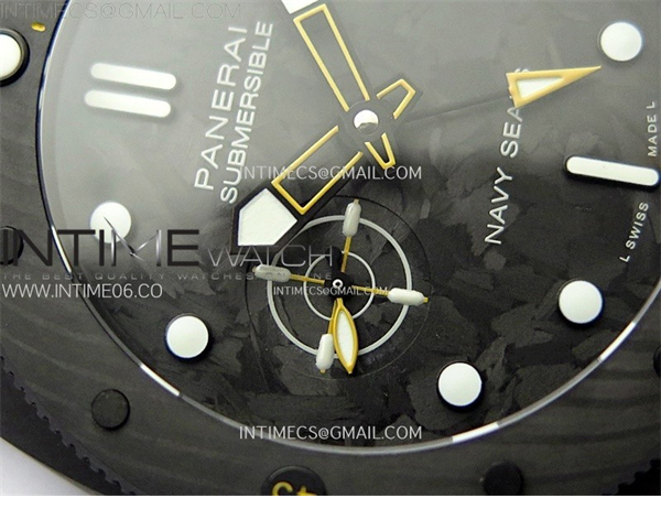 VS공장 파네라이 PAM1324 카보테크 카본다이얼 러버스트랩 PAM1324 Carbotech 44mm GMT VSF 1_1 Best Edition Carbon Dial on Black Rubber Strap P.9011 - 상세 이미지