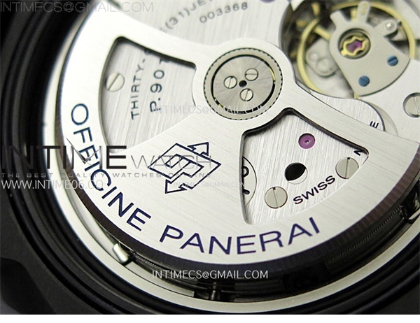 VS공장 파네라이 PAM1324 카보테크 카본다이얼 러버스트랩 PAM1324 Carbotech 44mm GMT VSF 1_1 Best Edition Carbon Dial on Black Rubber Strap P.9011 - 상세 이미지