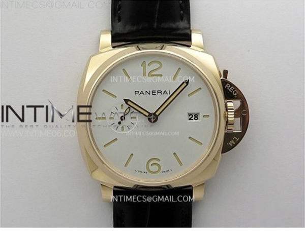 VS공장 파네라이 PAM1336 화이트다이얼 블랙버러스트랩 PAM1336 Y RG VSF 1_1 Best Edition White Dial on Black Leather Strap Asian P900 - 상세 이미지