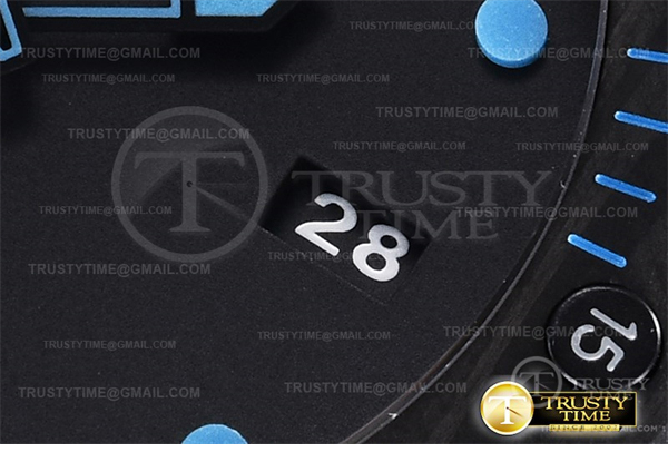 VS공장 파네라이 PAM1616 카보테크 블랙다이얼 러버스트랩 PAM1616 Carbotech Submersible 47mm CB_RU VSF P9000 - 상세 이미지