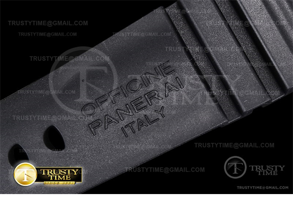 VS공장 파네라이 PAM1616 카보테크 블랙다이얼 러버스트랩 PAM1616 Carbotech Submersible 47mm CB_RU VSF P9000 - 상세 이미지