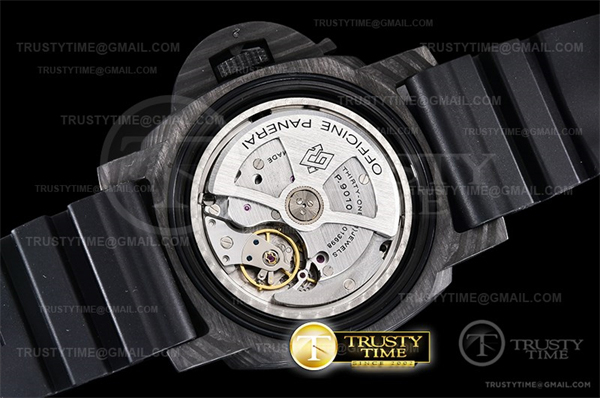 VS공장 파네라이 PAM1616 카보테크 블랙다이얼 러버스트랩 PAM1616 Carbotech Submersible 47mm CB_RU VSF P9000 - 상세 이미지