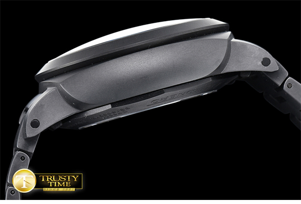 Panerai VS공장 파네라이 PAM438 투토네로 루미노르 풀세라믹 블랙다이얼 PAM438 Lum. Tuttonero 1950 GMT CR_CR Blk VSF V2 P9001 레플리카 8번 이미지 - 시계 | 세미샵 레플리카 사이트