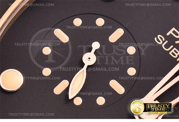 VS공장 파네라이 PAM968 브론조 브라운다이얼 가죽스트랩 PAM 968 Submersible Bronzo 47mm BR_LE Brn VSF Mod 9010 - 상세 이미지