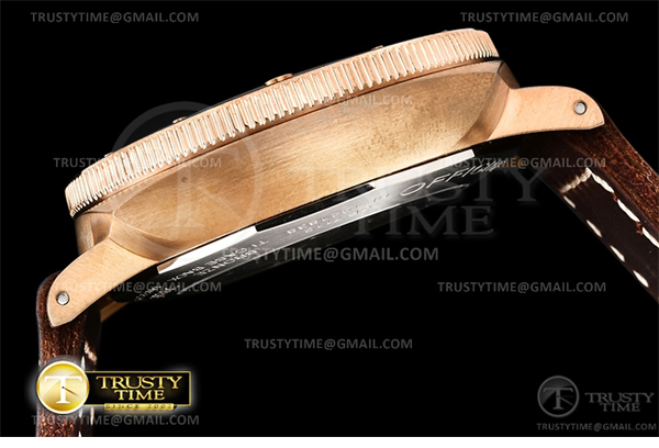 VS공장 파네라이 PAM968 브론조 브라운다이얼 가죽스트랩 PAM 968 Submersible Bronzo 47mm BR_LE Brn VSF Mod 9010 - 상세 이미지