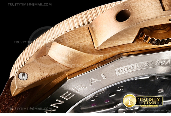 VS공장 파네라이 PAM968 브론조 브라운다이얼 가죽스트랩 PAM 968 Submersible Bronzo 47mm BR_LE Brn VSF Mod 9010 - 상세 이미지