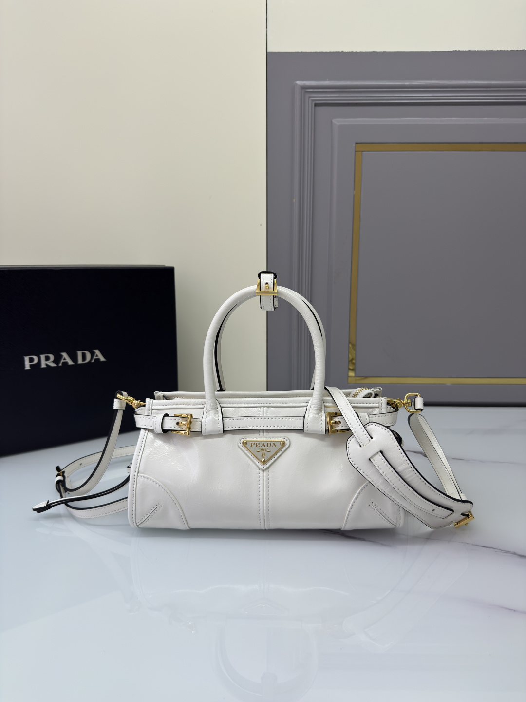 프라다 프라다 보니 미니 탑 핸들 레플리카 1번 이미지 - Bag | 세미샵 레플리카 사이트