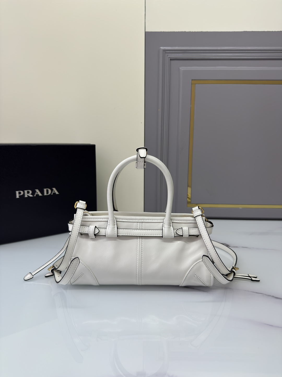 프라다 프라다 보니 미니 탑 핸들 레플리카 2번 이미지 - Bag | 세미샵 레플리카 사이트