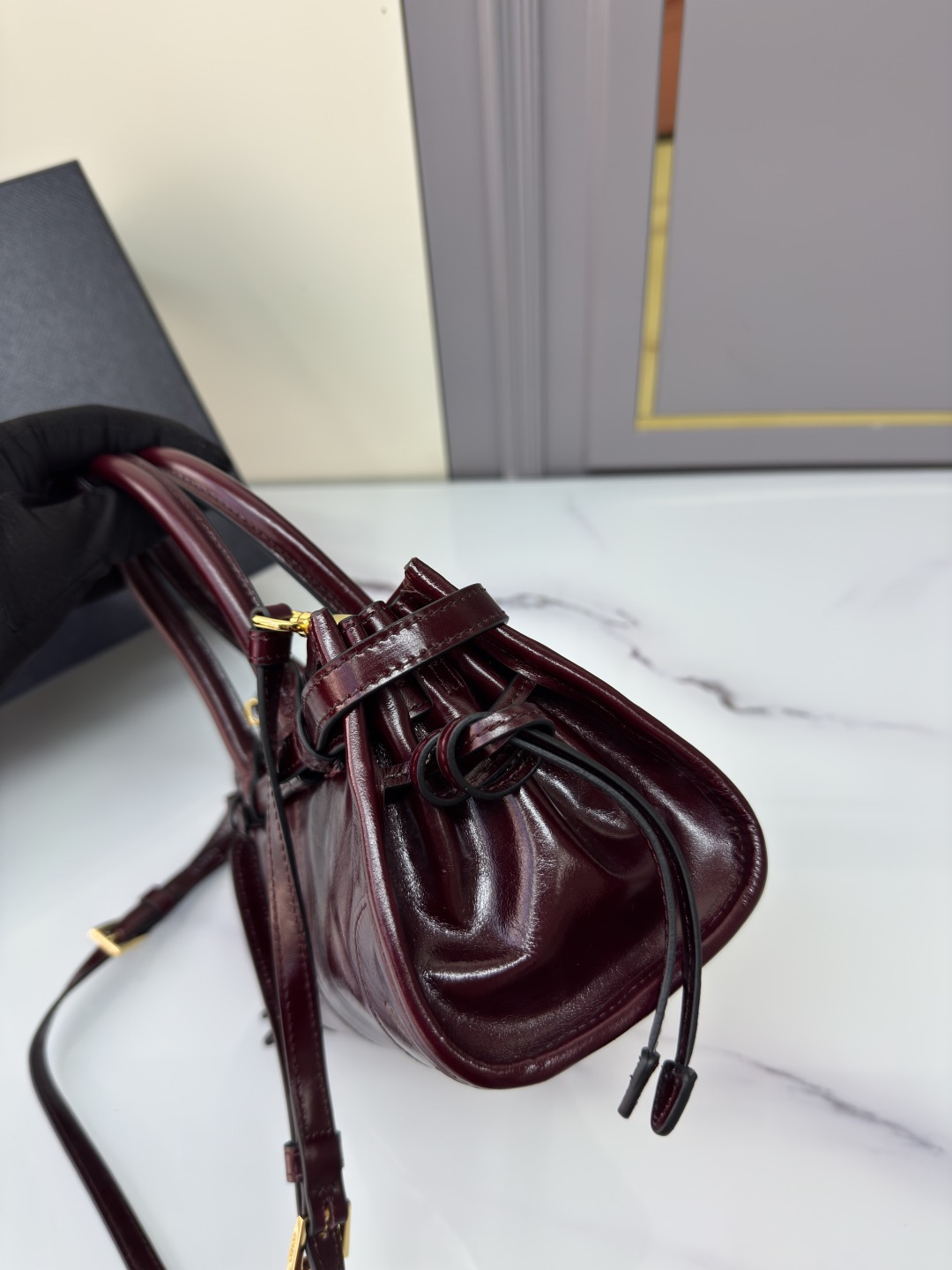 프라다 프라다 보니 미니 탑 핸들 레플리카 3번 이미지 - Bag | 세미샵 레플리카 사이트