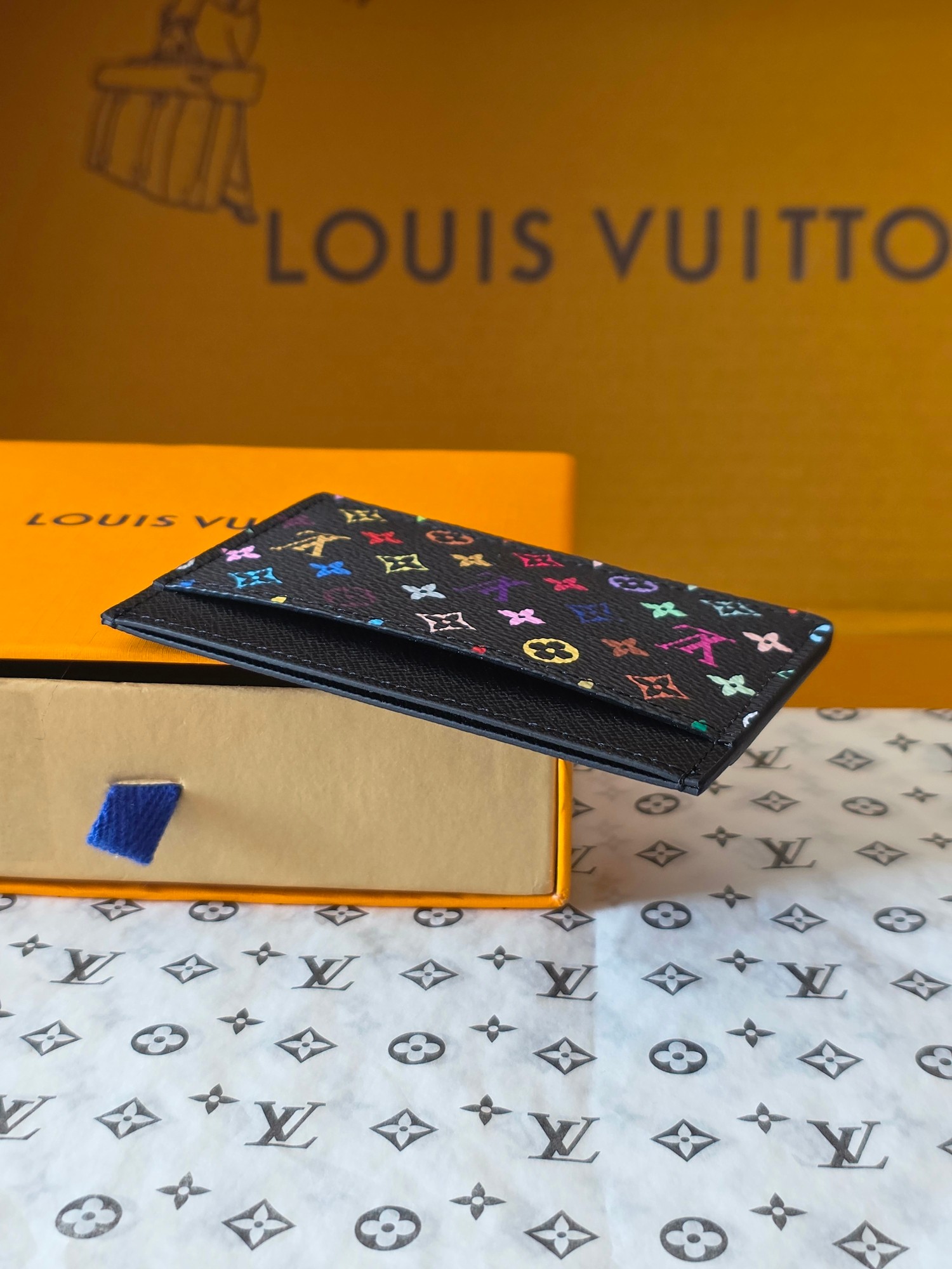 Louis Vuitton 루이비통 포르트 카르트 심플 모노그램 멀티컬러 레플리카 5번 이미지 - 지갑 | 세미샵 레플리카 사이트