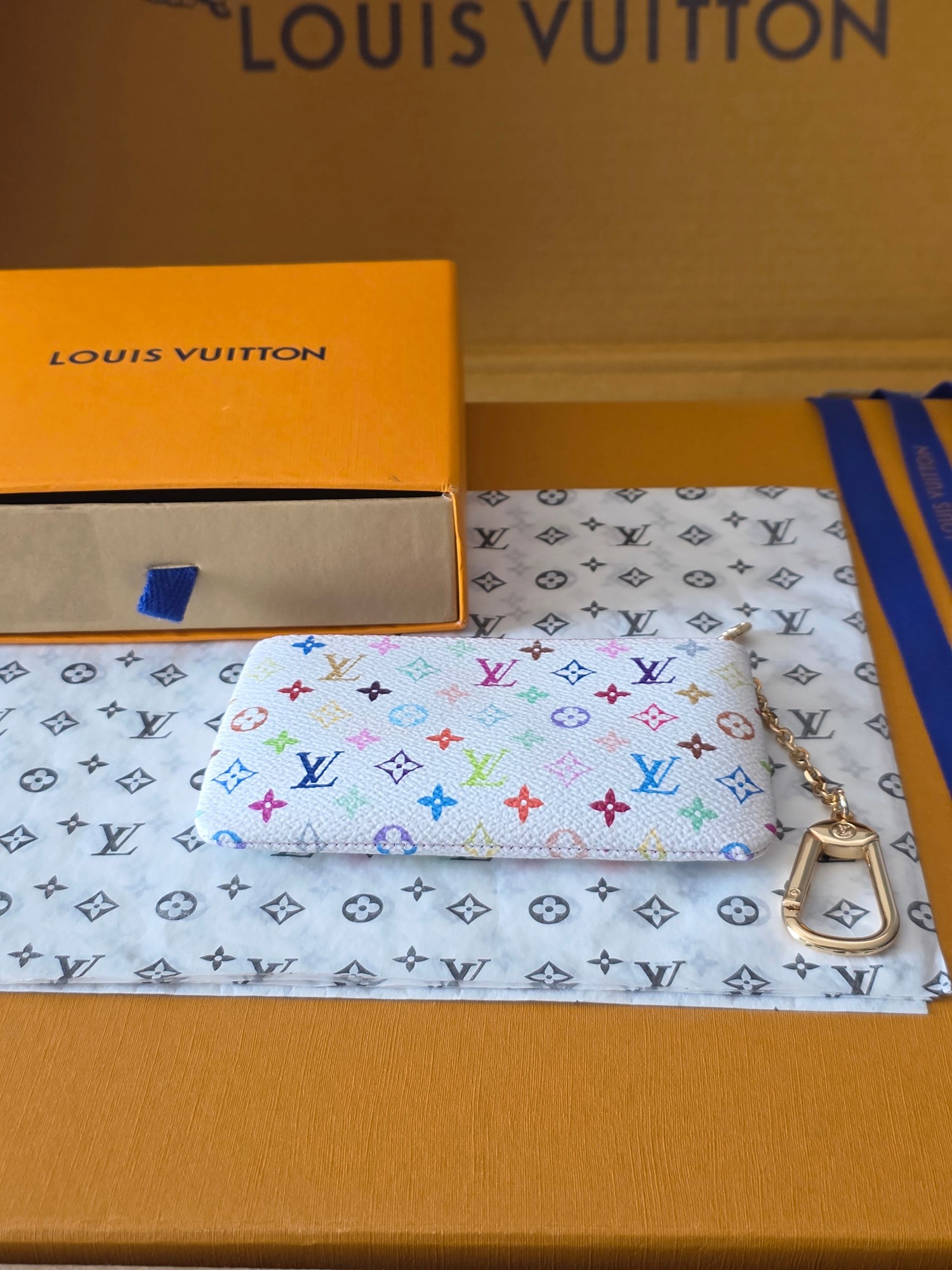 Louis Vuitton 루이비통 모노그램 멀티컬러 키 파우치 레플리카 3번 이미지 - 지갑 | 세미샵 레플리카 사이트