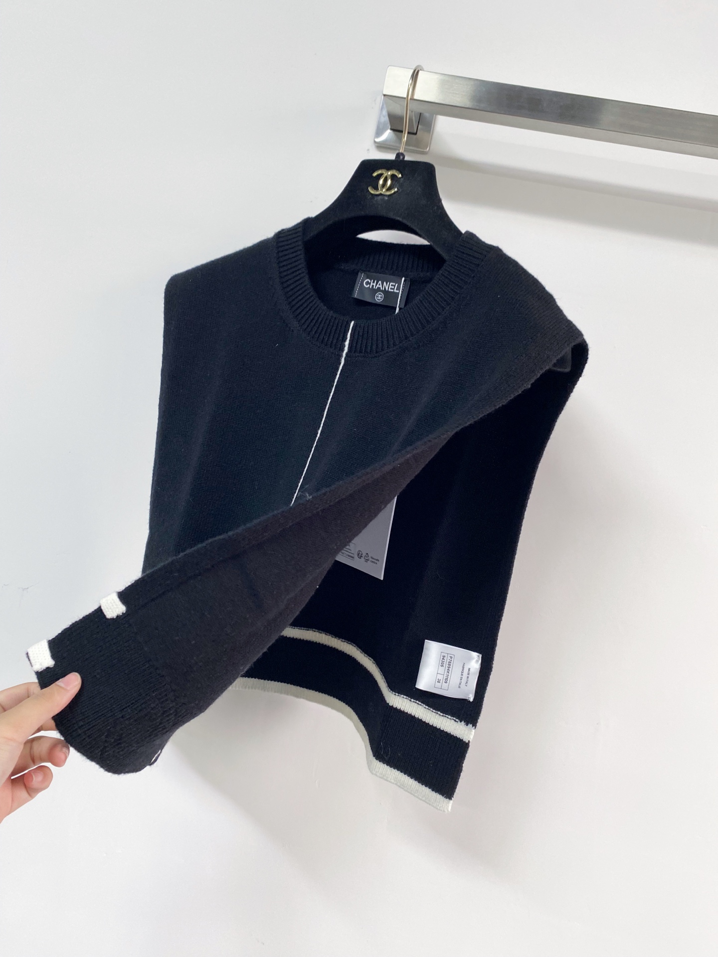 샤넬 샤넬 콘트라스트 트림 니트 베스트 레플리카 23번 이미지 - 의류 | 세미샵 레플리카 사이트