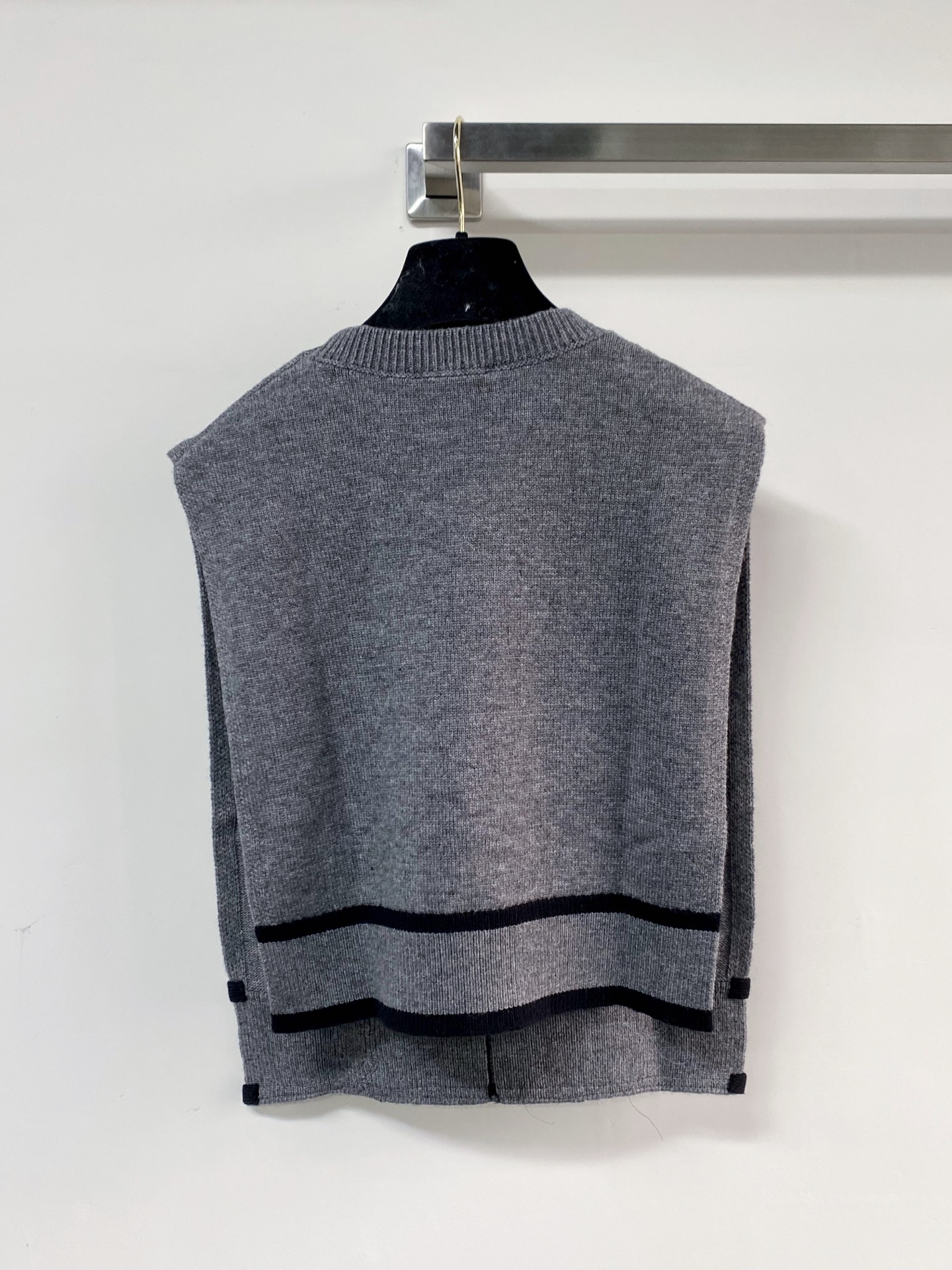 샤넬 샤넬 콘트라스트 트림 니트 베스트 레플리카 9번 이미지 - 의류 | 세미샵 레플리카 사이트