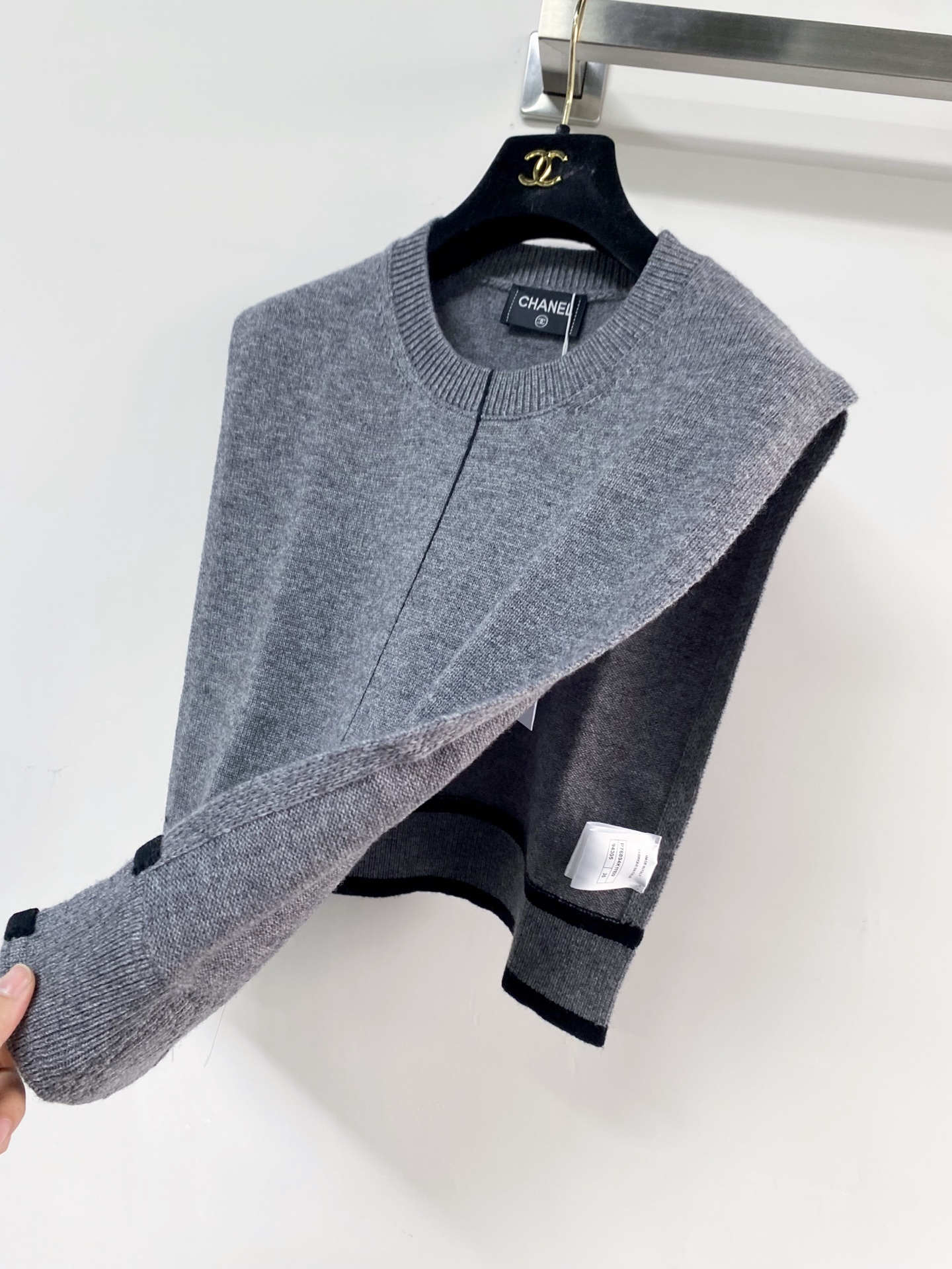 샤넬 샤넬 콘트라스트 트림 니트 베스트 레플리카 12번 이미지 - 의류 | 세미샵 레플리카 사이트