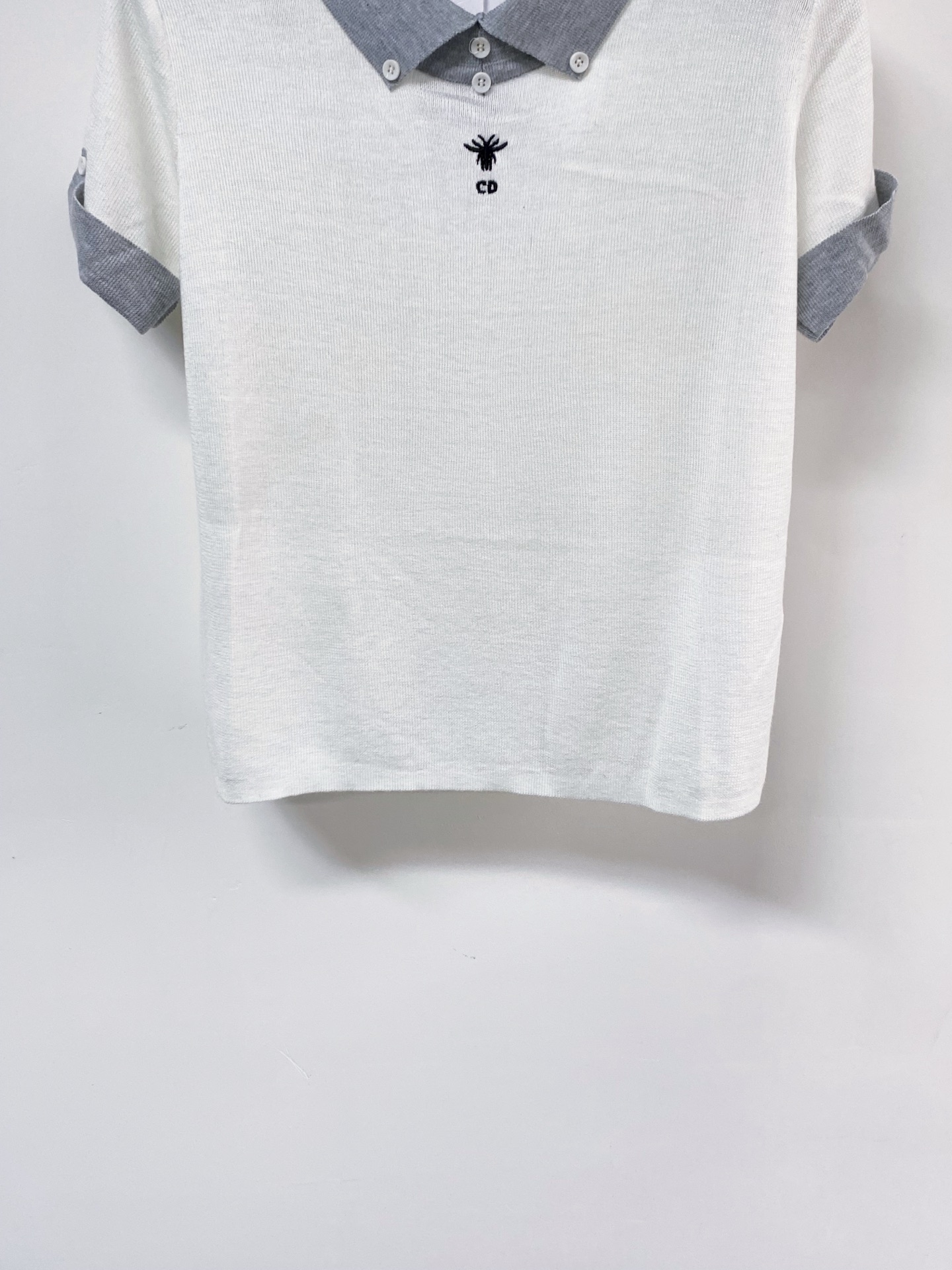 디올 디올 벌 자수 배색 셔츠 레플리카 9번 이미지 - 의류 | 세미샵 레플리카 사이트