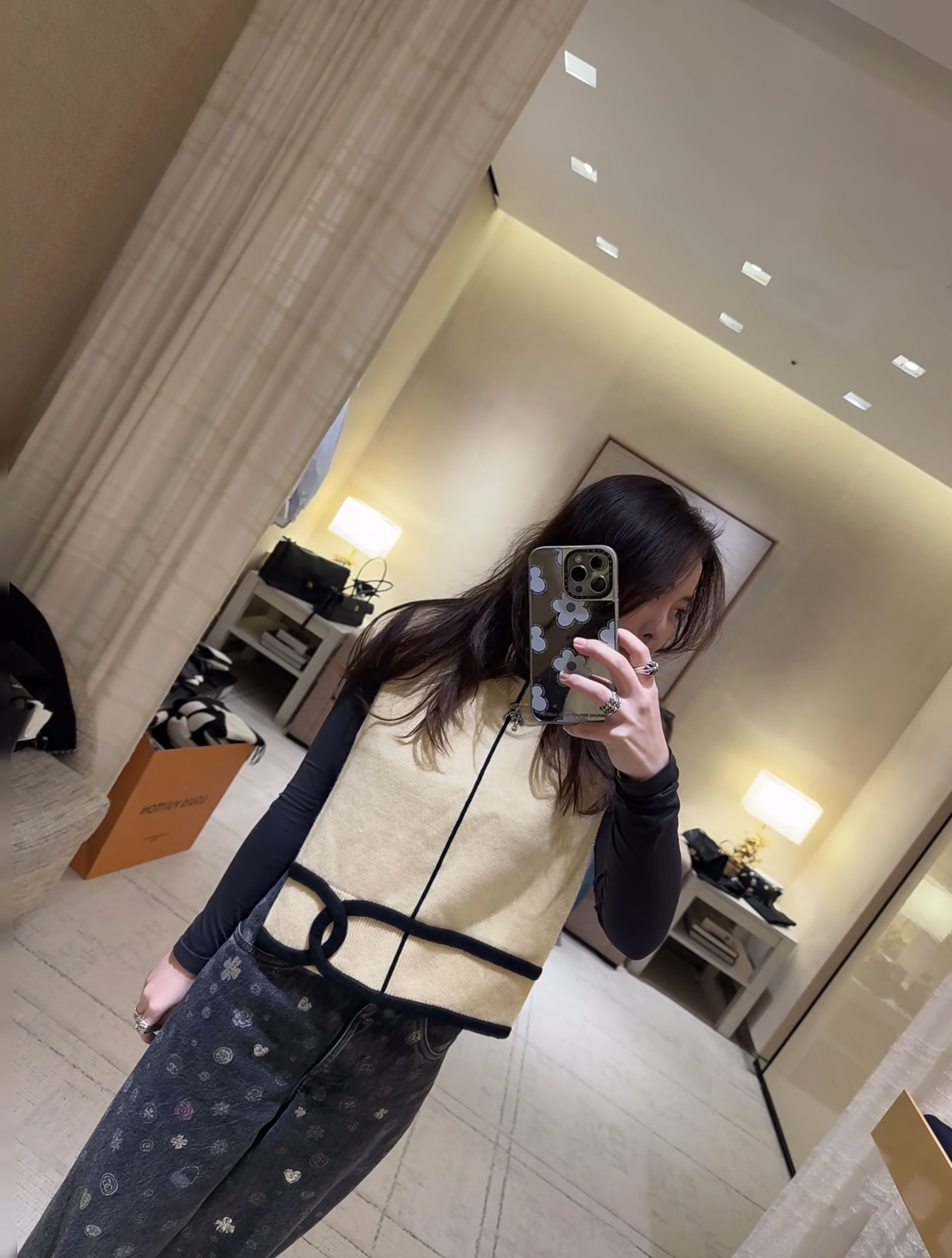 샤넬 샤넬 콘트라스트 트림 니트 베스트 레플리카 25번 이미지 - 의류 | 세미샵 레플리카 사이트