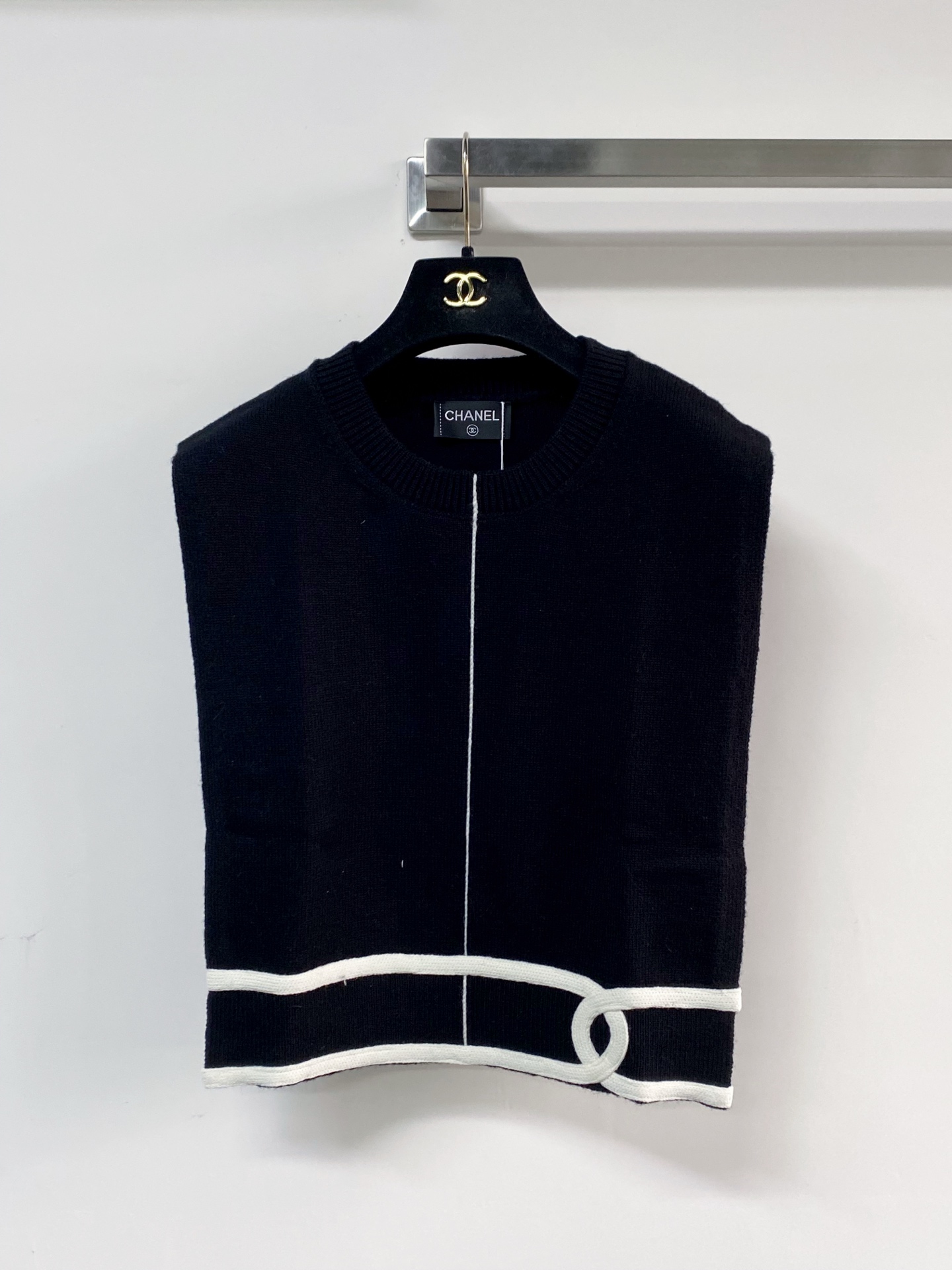 샤넬 샤넬 콘트라스트 트림 니트 베스트 레플리카 19번 이미지 - 의류 | 세미샵 레플리카 사이트