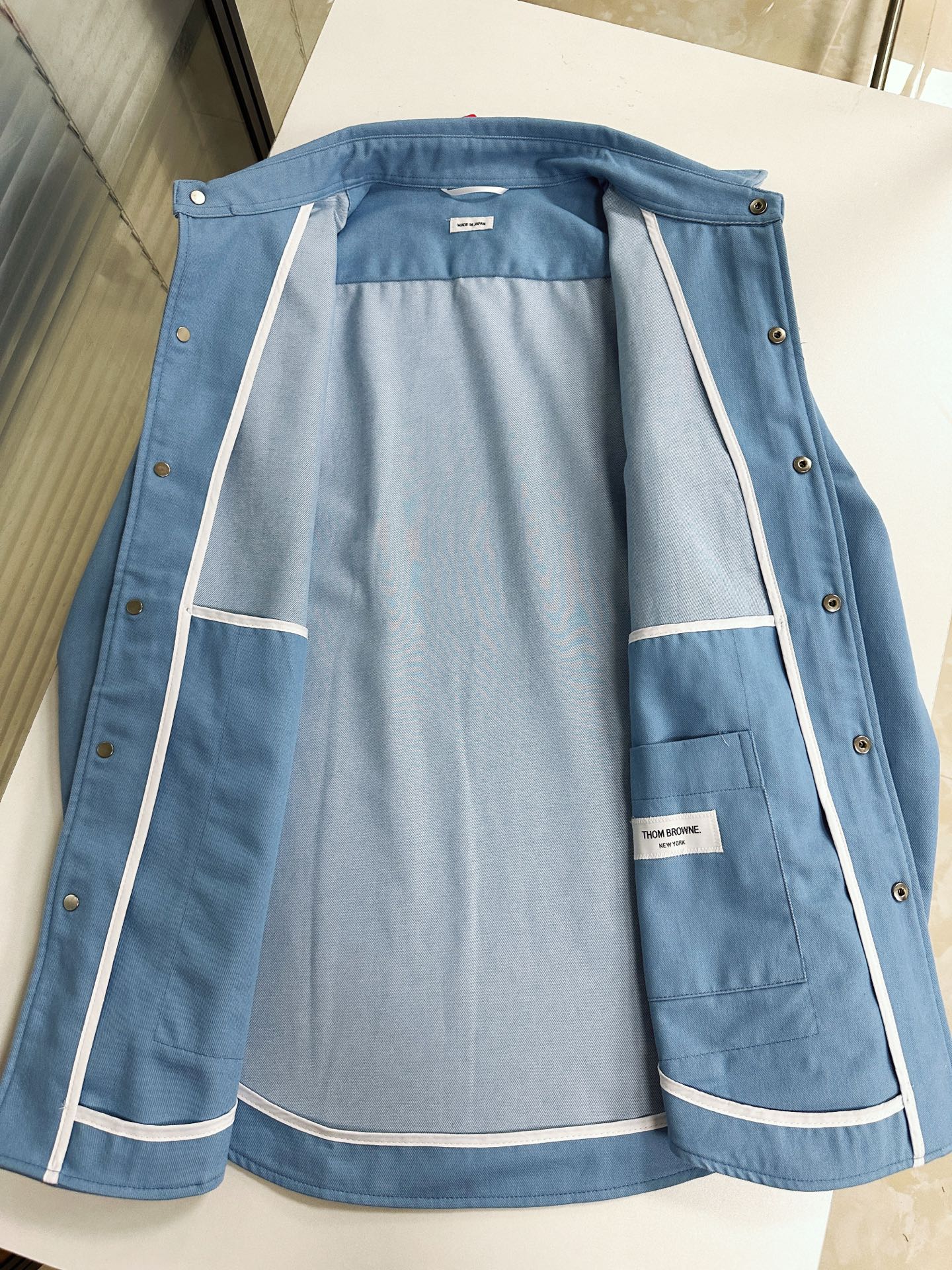 톰브라운 톰브라운 클래식 롱 슬리브 옥스포드 셔츠 레플리카 9번 이미지 - 의류 | 세미샵 레플리카 사이트