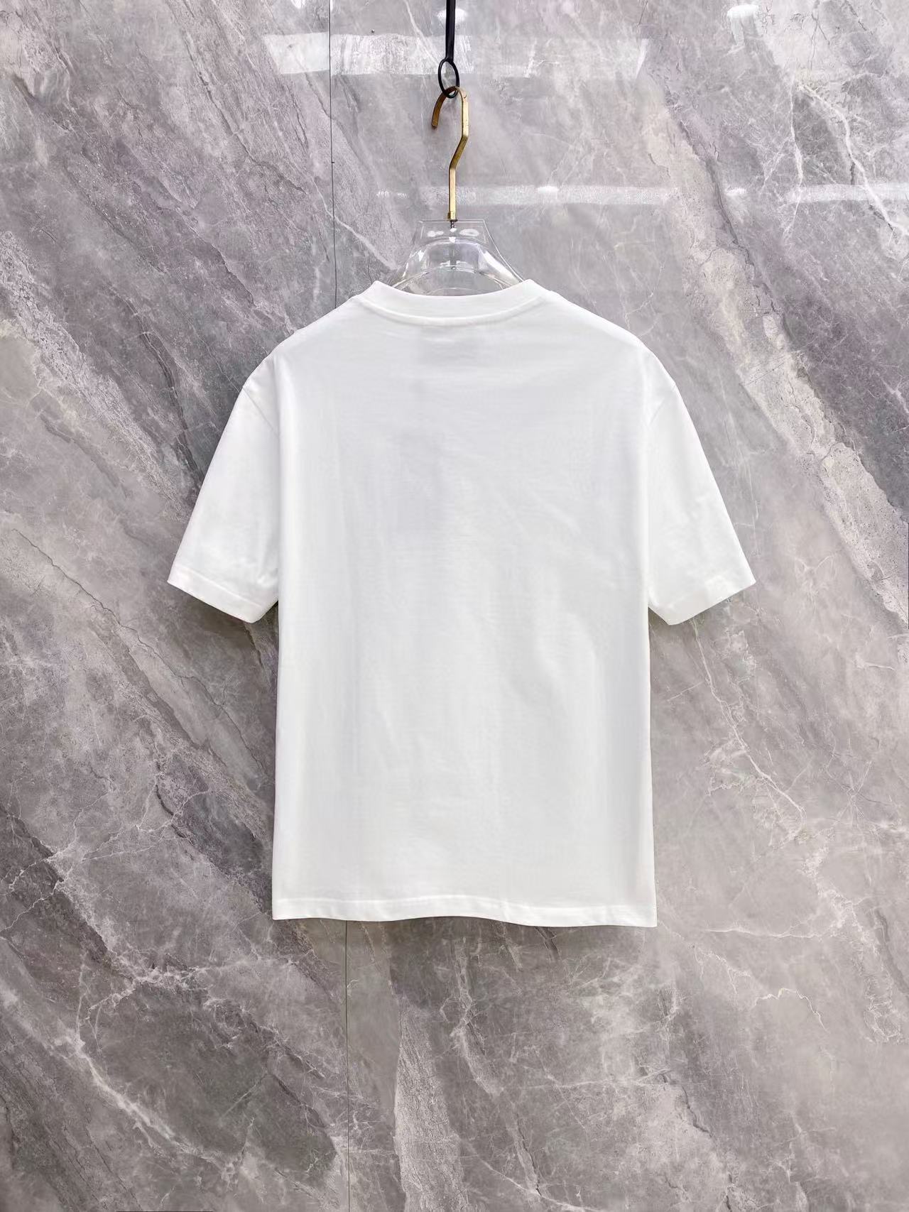 몽클레어 몽클레어 멀티컬러 자수 로고 티셔츠 레플리카 10번 이미지 - 의류 | 세미샵 레플리카 사이트