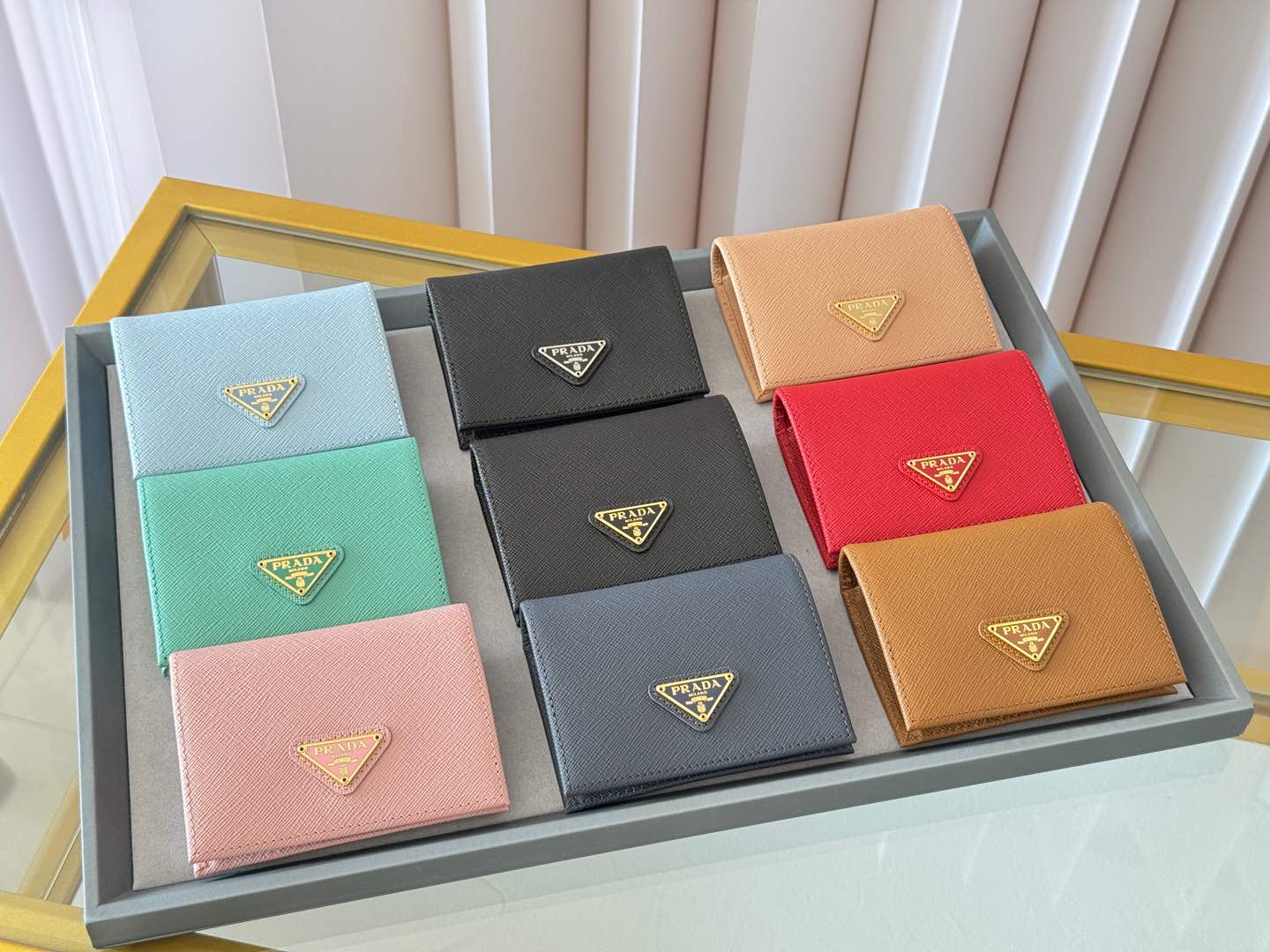 프라다 프라다 사피아노 레더 스몰 월릿 레플리카 1번 이미지 - 지갑 | 세미샵 레플리카 사이트