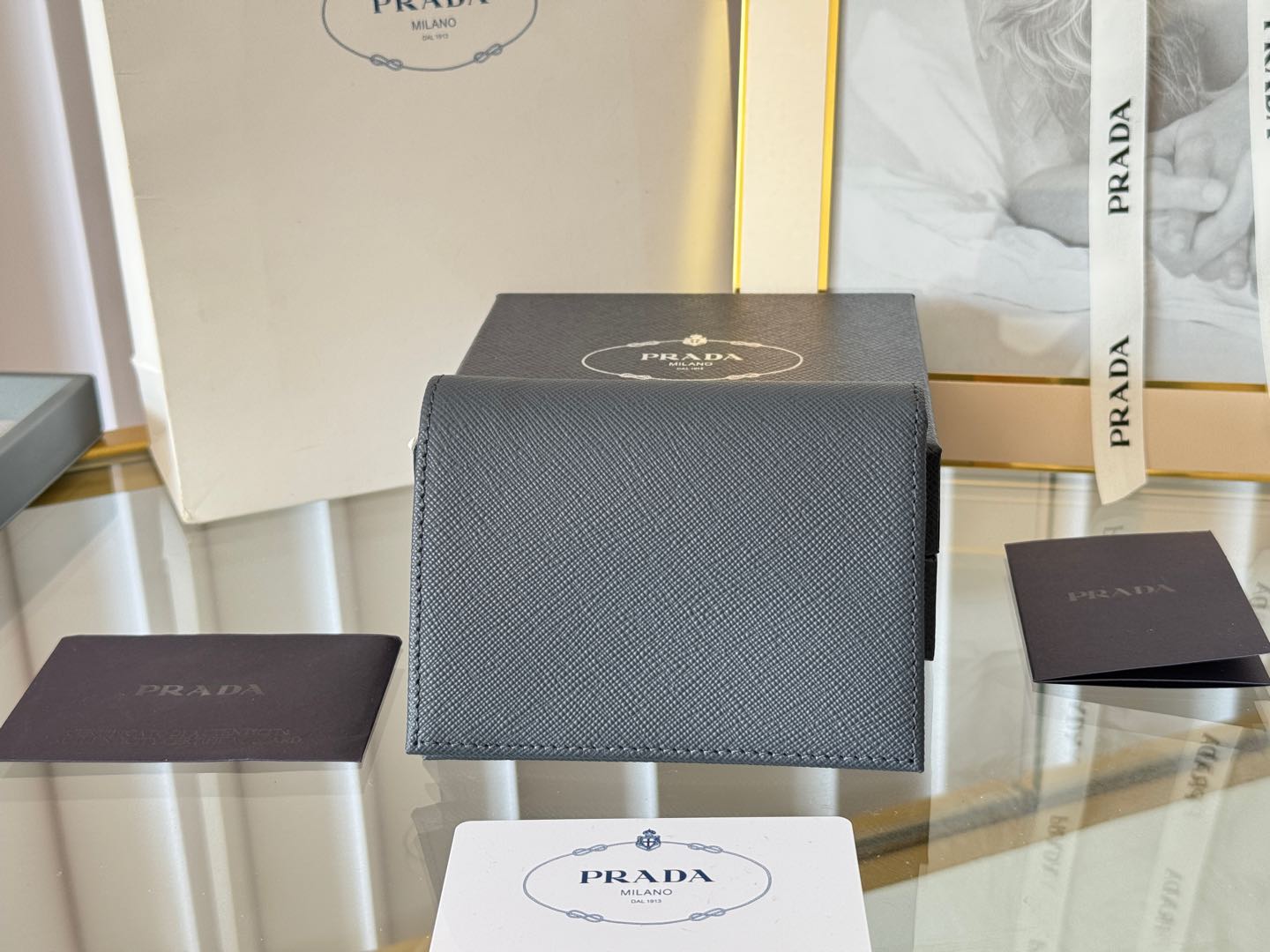 프라다 프라다 사피아노 레더 스몰 월릿 레플리카 4번 이미지 - 지갑 | 세미샵 레플리카 사이트