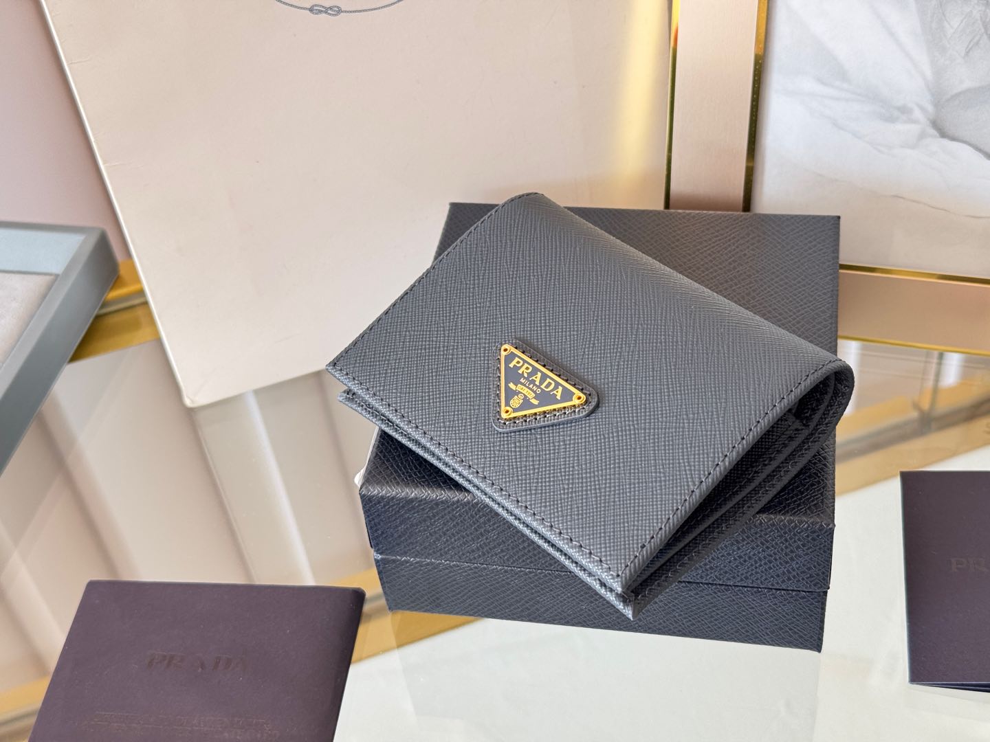 프라다 프라다 사피아노 레더 스몰 월릿 레플리카 5번 이미지 - 지갑 | 세미샵 레플리카 사이트