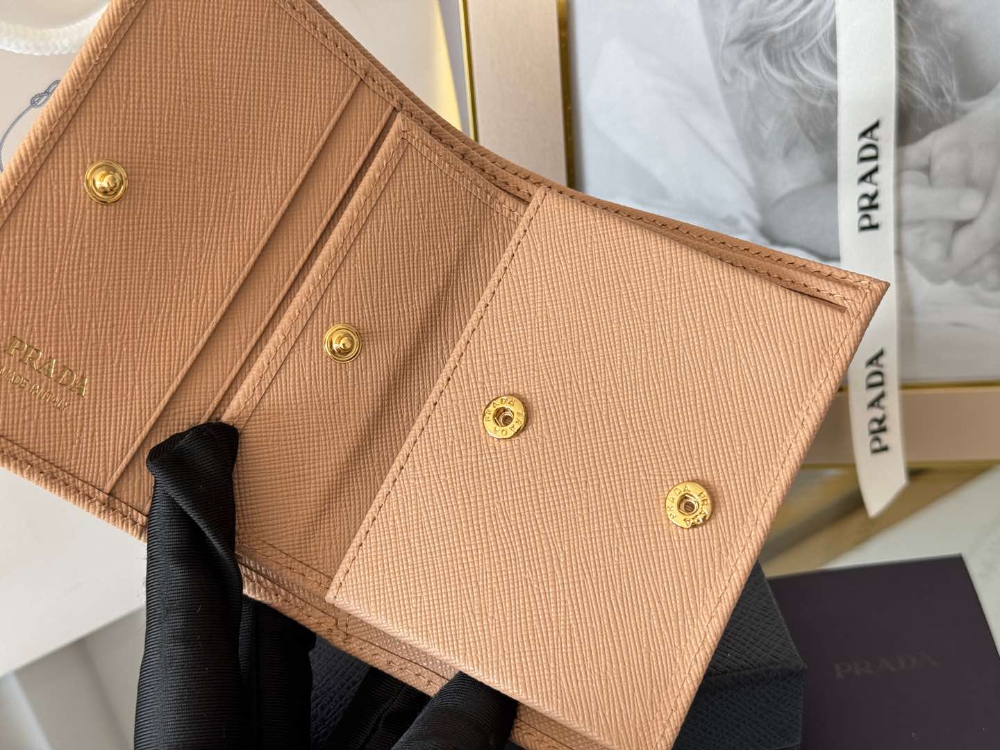 프라다 프라다 사피아노 레더 스몰 월릿 레플리카 12번 이미지 - 지갑 | 세미샵 레플리카 사이트