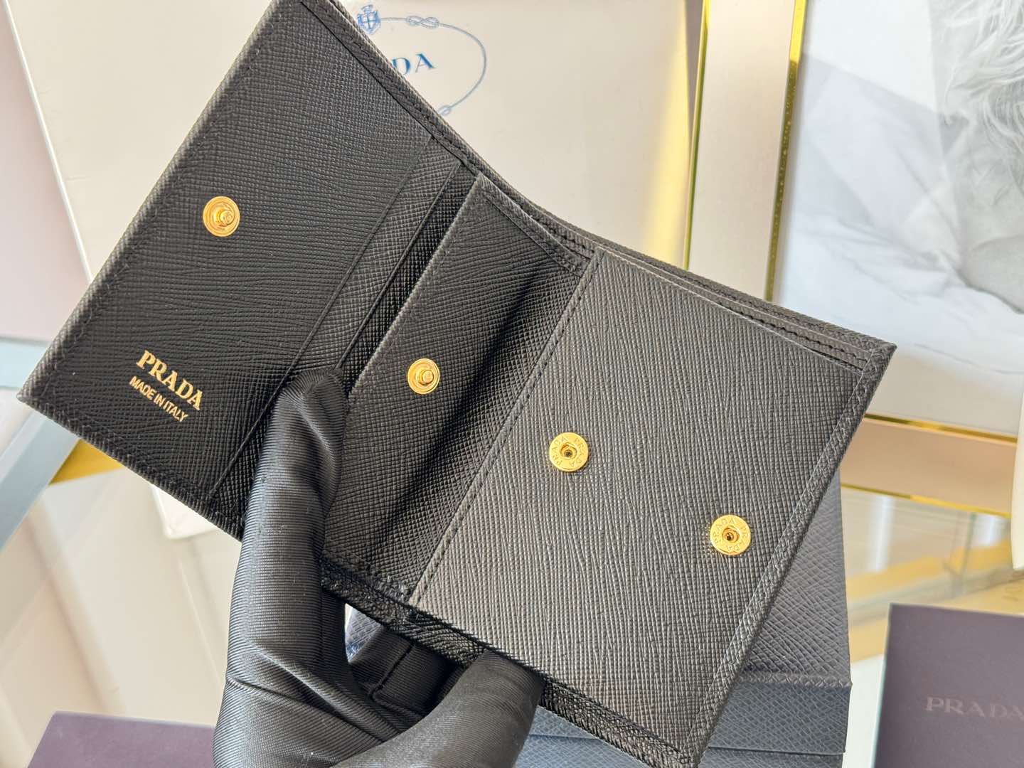 프라다 프라다 사피아노 레더 스몰 월릿 레플리카 37번 이미지 - 지갑 | 세미샵 레플리카 사이트