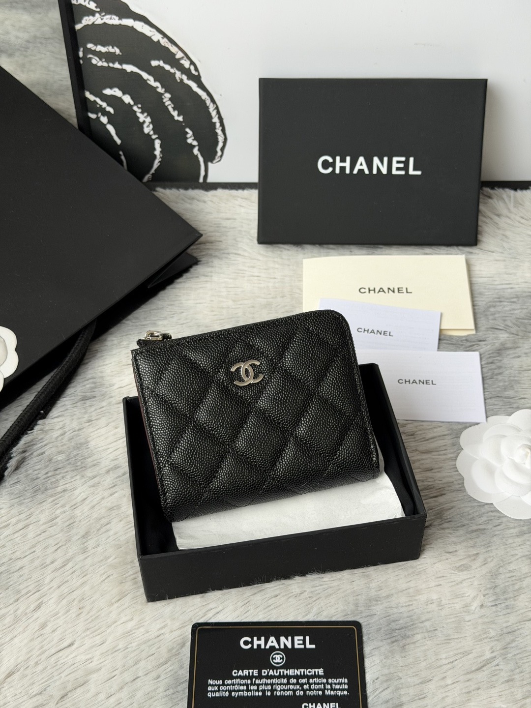 C H A N E L 샤넬 클래식 L 지퍼 카드 홀더 레플리카 3번 이미지 - 지갑 | 세미샵 레플리카 사이트