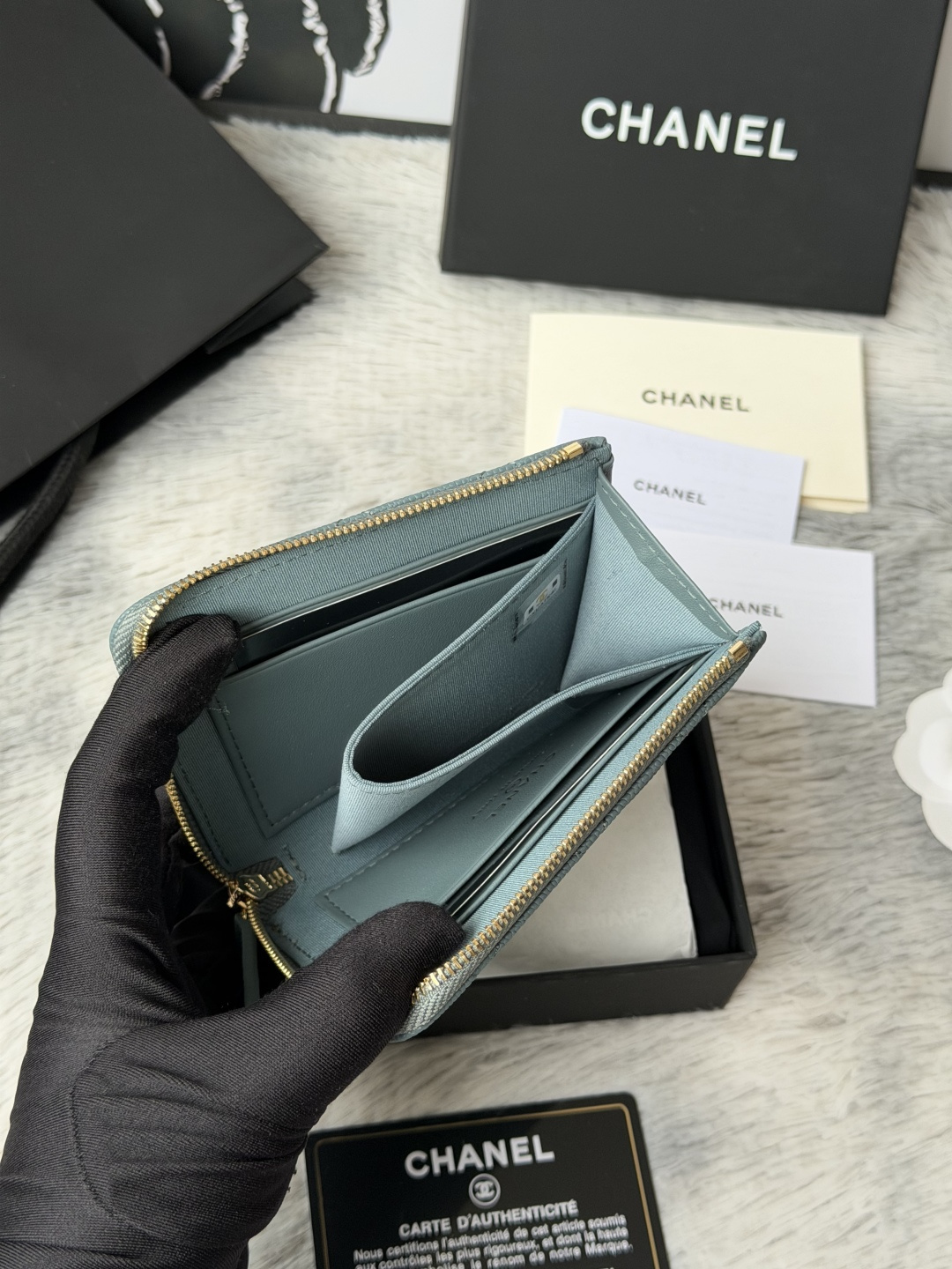 C H A N E L 샤넬 클래식 L 지퍼 카드 홀더 레플리카 26번 이미지 - 지갑 | 세미샵 레플리카 사이트