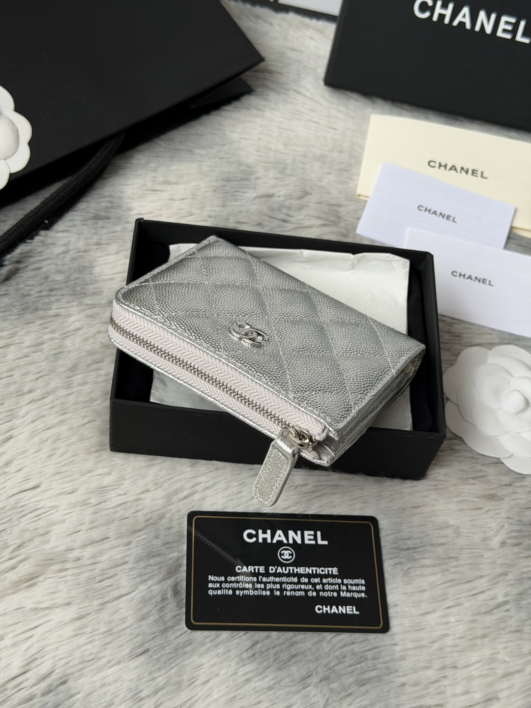 C H A N E L 샤넬 클래식 L 지퍼 카드 홀더 레플리카 41번 이미지 - 지갑 | 세미샵 레플리카 사이트