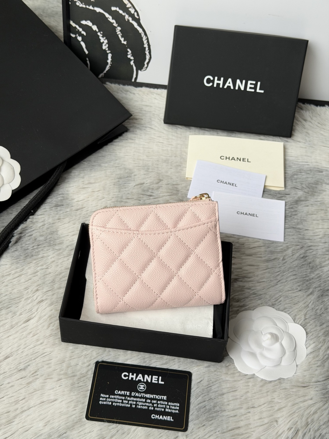 C H A N E L 샤넬 클래식 L 지퍼 카드 홀더 레플리카 100번 이미지 - 지갑 | 세미샵 레플리카 사이트