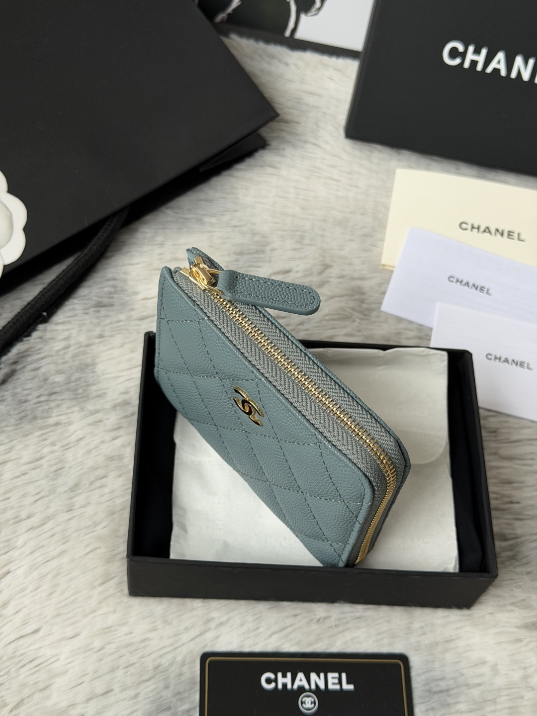 C H A N E L 샤넬 클래식 L 지퍼 카드 홀더 레플리카 25번 이미지 - 지갑 | 세미샵 레플리카 사이트