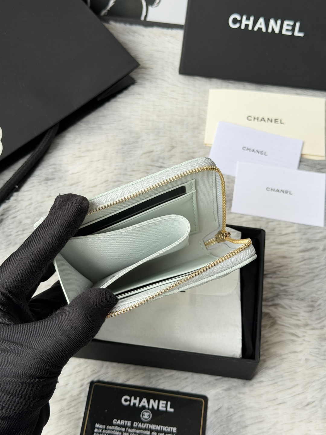 C H A N E L 샤넬 클래식 L 지퍼 카드 홀더 레플리카 86번 이미지 - 지갑 | 세미샵 레플리카 사이트